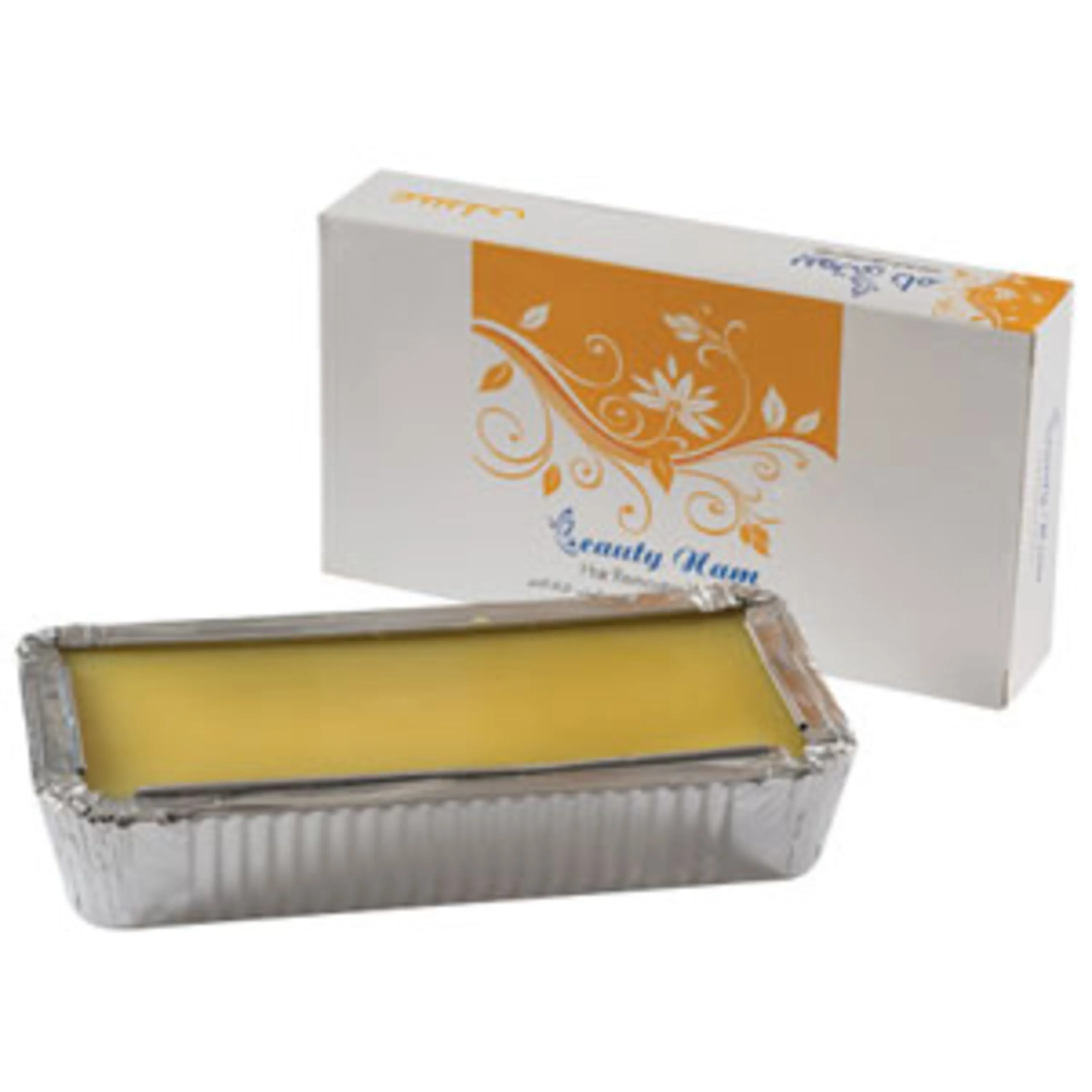 موم گرم جامد عسلی (جلبک تخت اپیلاسیون)500گرمی